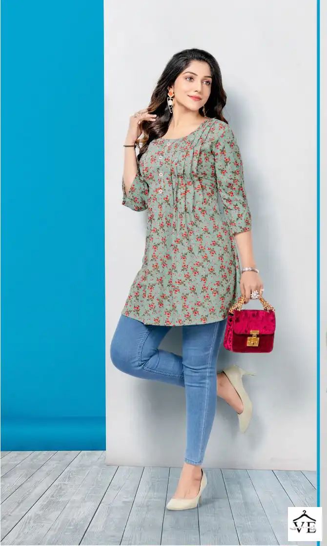Mayra Jannat Heavy Viscose Rayon Wholesale Kurti Catalog — Wholesale Kurtis, MPA wholesale from Surat - Gallery Image 2