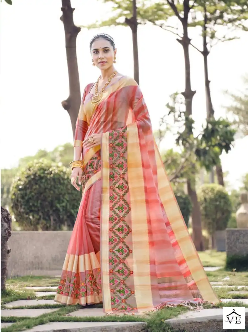 Joh Rivaaj Jihana Fancy Wholesale Saree Catalog — Wholesale Sarees, MPA wholesale from Surat — view 7