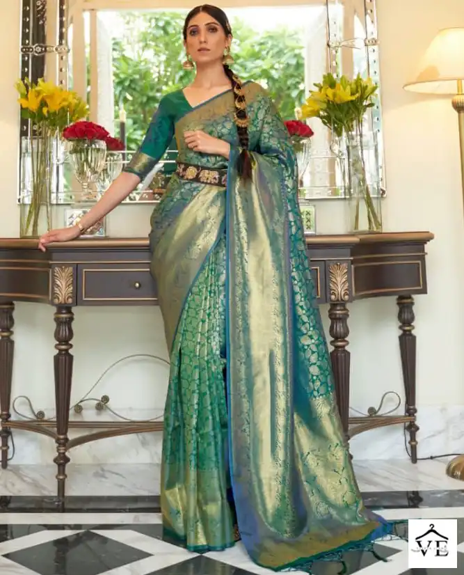 Rajtex Kaabha Silk Handloom Weaving Wholesale Saree Catalog — Wholesale Sarees, MPA wholesale from Surat — view 1