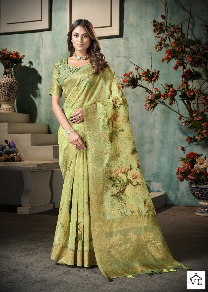 Vardan Ethnic Kadambari Silk Wholesale Saree Catalog — Wholesale Sarees, MPA wholesale from Surat - Gallery Image 4