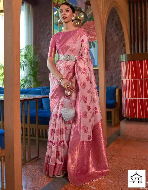 Rajtex Kadvika Silk Himmer Organza Wholesale Saree Catalog — Wholesale Sarees, MPA wholesale from Surat — view 1