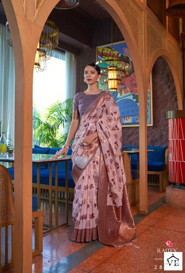Rajtex Kadvika Silk Himmer Organza Wholesale Saree Catalog — Wholesale Sarees, MPA wholesale from Surat - Gallery Image 6