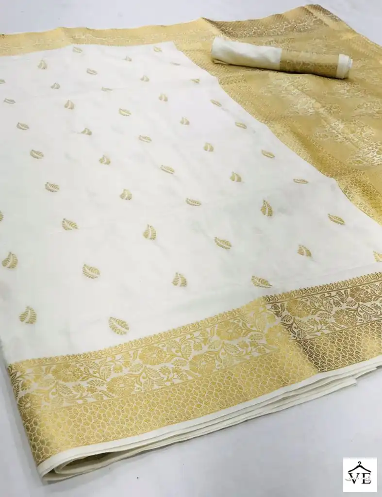 Rajtex Kalandi Silk Self Kanjivaram Weaving Wholesale Saree Catalog — Wholesale Sarees, MPA wholesale from Surat - Gallery Image 13