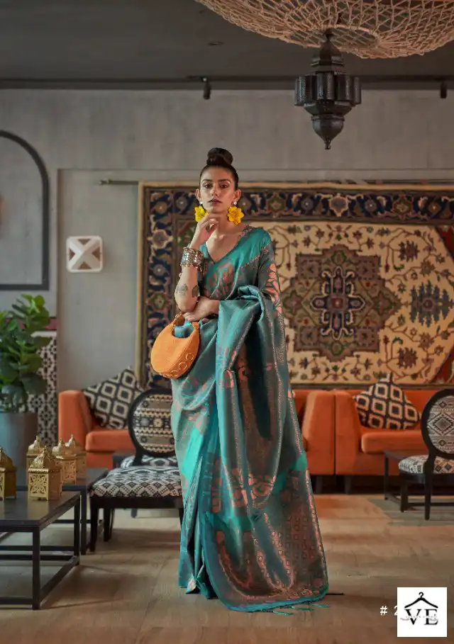 Rajbeer Kamani Silk Wholesale Saree Catalog — Wholesale Sarees, MPA wholesale from Surat — view 2
