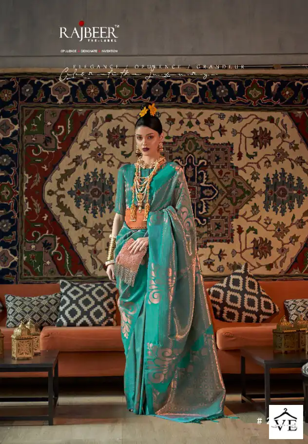 Rajbeer Kamani Silk Wholesale Saree Catalog — Wholesale Sarees, MPA wholesale from Surat — view 3