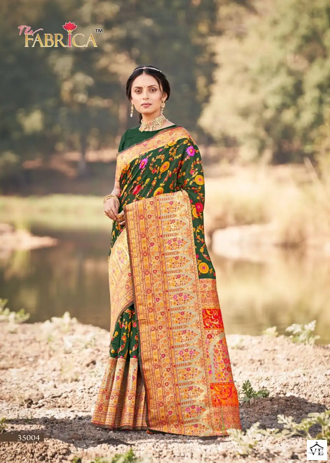 The Fabrica Kashmiri Vol 2 Pure Kashmiri Modal Weaving Wholesale Saree Catalog — Wholesale Sarees, MPA wholesale from Surat - Gallery Image 3