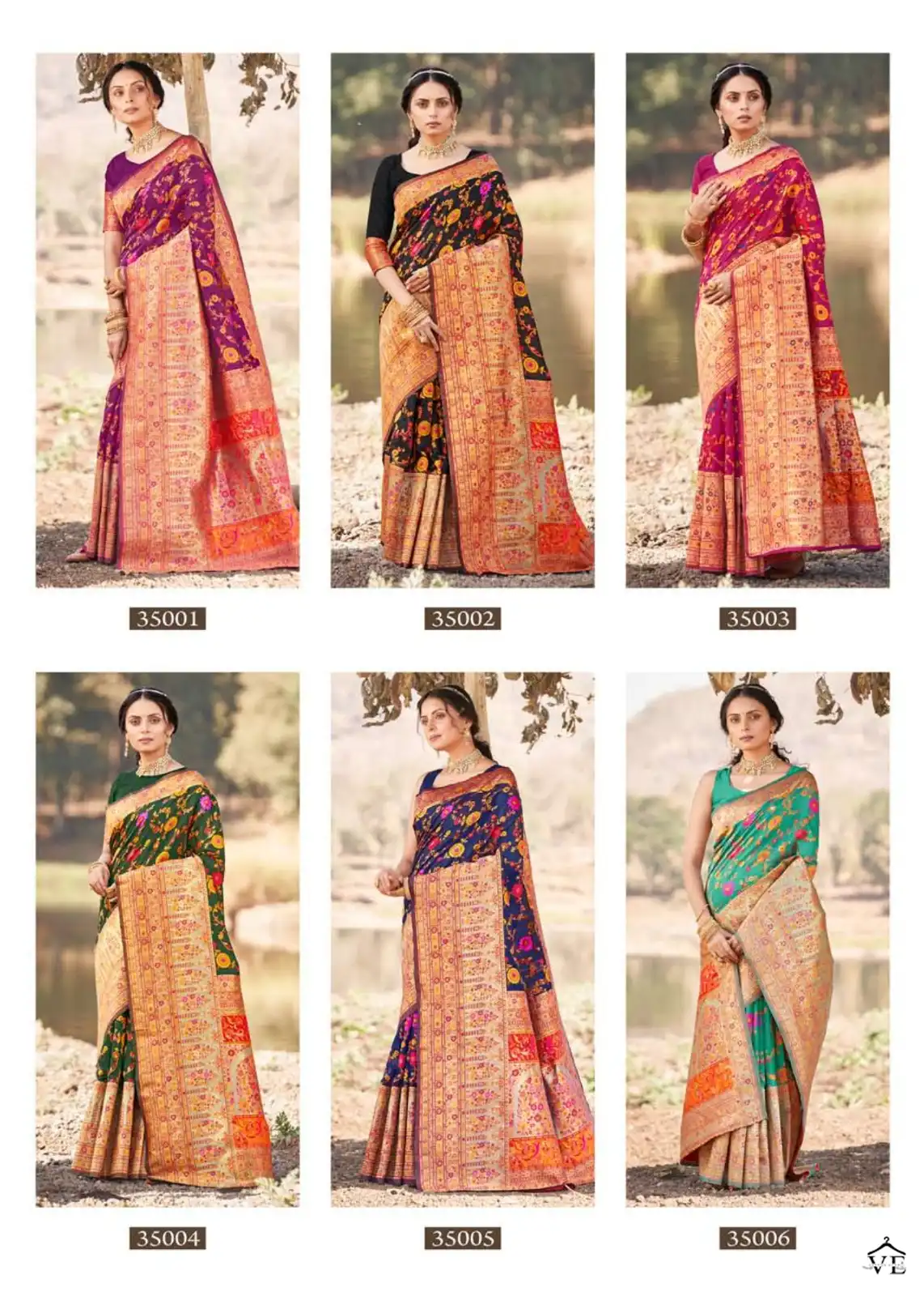 The Fabrica Kashmiri Vol 2 Pure Kashmiri Modal Weaving Wholesale Saree Catalog — Wholesale Sarees, MPA wholesale from Surat — view 7