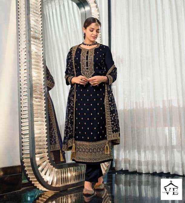 Zisa Khwaish Vol 2 Georgette Wholesale Designer Salwar Suit Catalog — Wholesale Salwar Suits, MPA wholesale from Surat - Gallery Image 4
