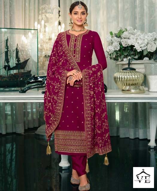Zisa Khwaish Vol 2 Georgette Wholesale Designer Salwar Suit Catalog — Wholesale Salwar Suits, MPA wholesale from Surat — view 1