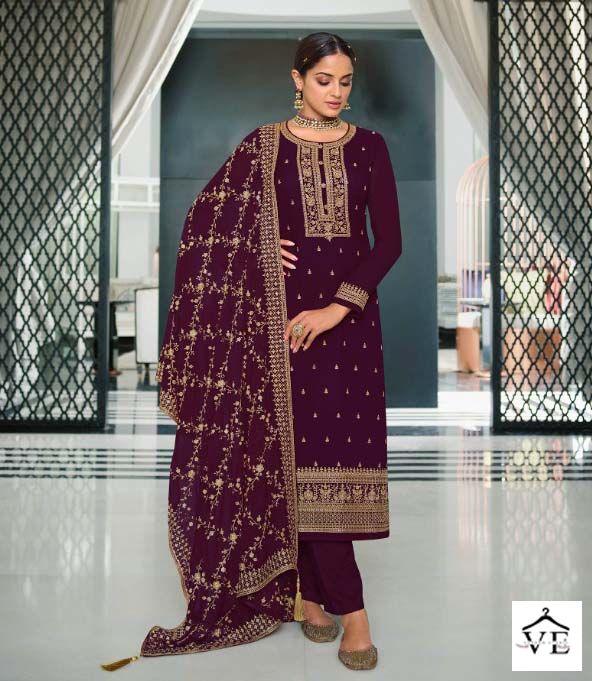 Zisa Khwaish Vol 2 Georgette Wholesale Designer Salwar Suit Catalog — Wholesale Salwar Suits, MPA wholesale from Surat - Gallery Image 6