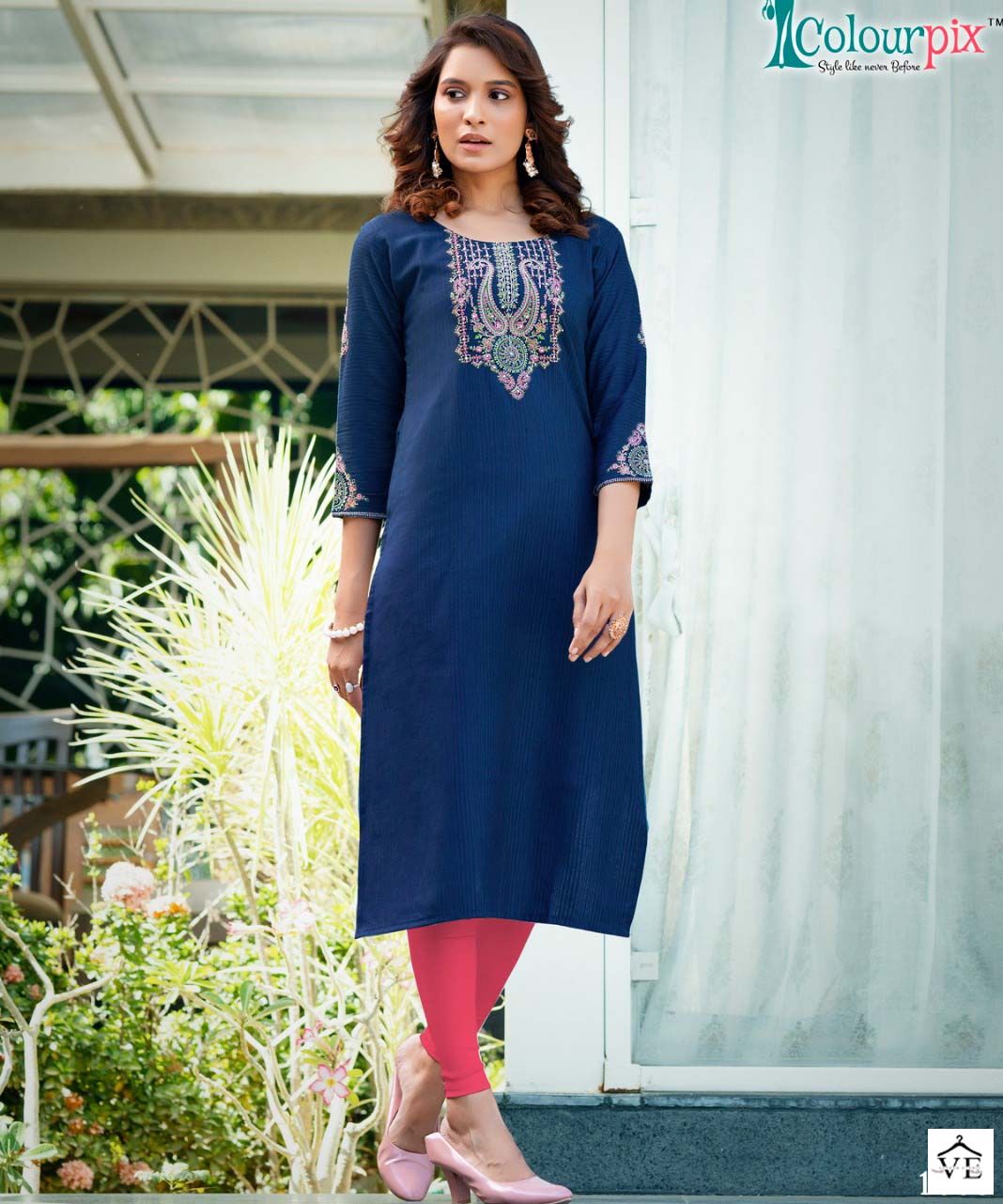 Colourpix Kit Kat Vol 3 Rayon Wholesale Designer Kurtis Catalog — Wholesale Kurtis, MPA wholesale from Surat — view 1