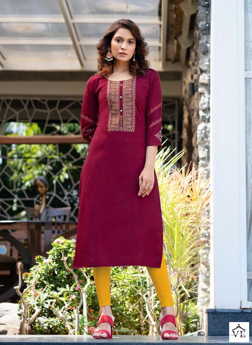 Colourpix Kit Kat Vol 3 Rayon Wholesale Designer Kurtis Catalog — Wholesale Kurtis, MPA wholesale from Surat - Gallery Image 6