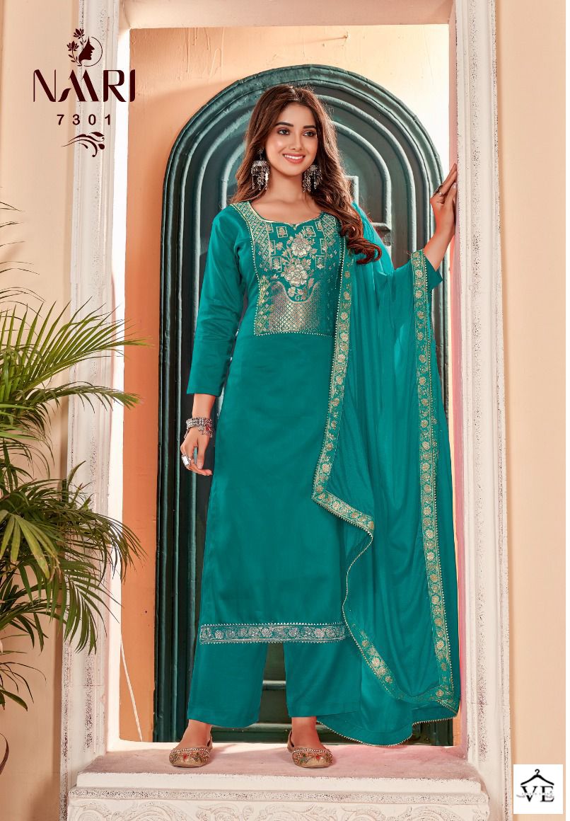 Naari Kullu Pure Jam Wholesale Salwar Suit Catalog — Wholesale Salwar Suits, MPA wholesale from Surat - Gallery Image 4