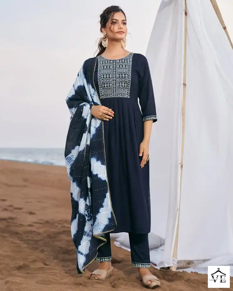 Wanna Kashvi Naira Vol 2 Pure Rayon Wholesale Readymade Suits Catalog — Wholesale Salwar Suits, Kashvi Creation wholesale from Surat — view 1
