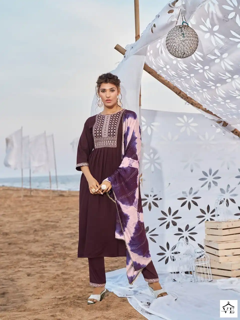 Wanna Kashvi Naira Vol 2 Pure Rayon Wholesale Readymade Suits Catalog — Wholesale Salwar Suits, Kashvi Creation wholesale from Surat - Gallery Image 4