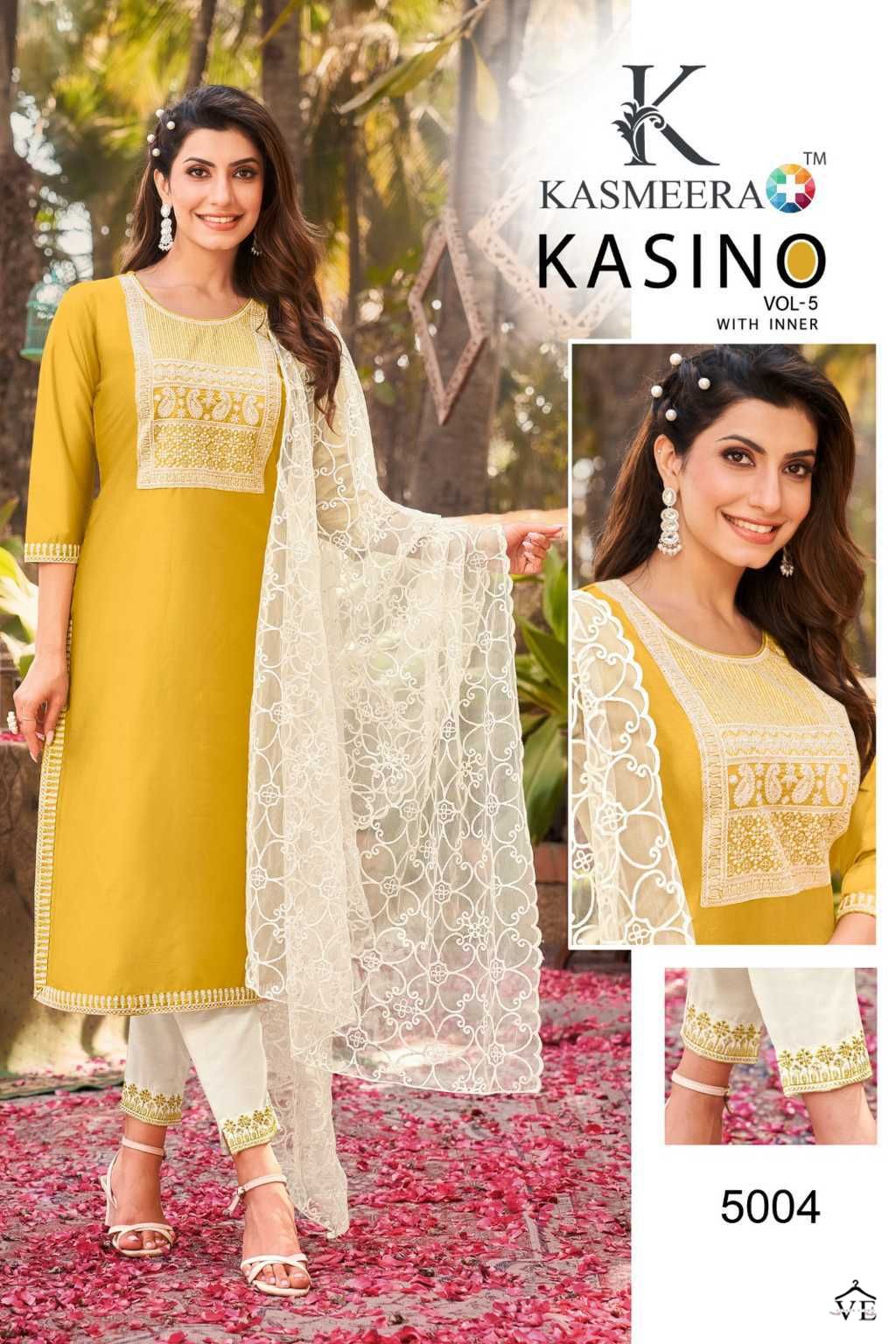 Hariyaali Kasino Vol 5 Viscose Silk Wholesale Readymade Salwar Suit Catalog — Wholesale Salwar Suits, MPA wholesale from Surat — view 2