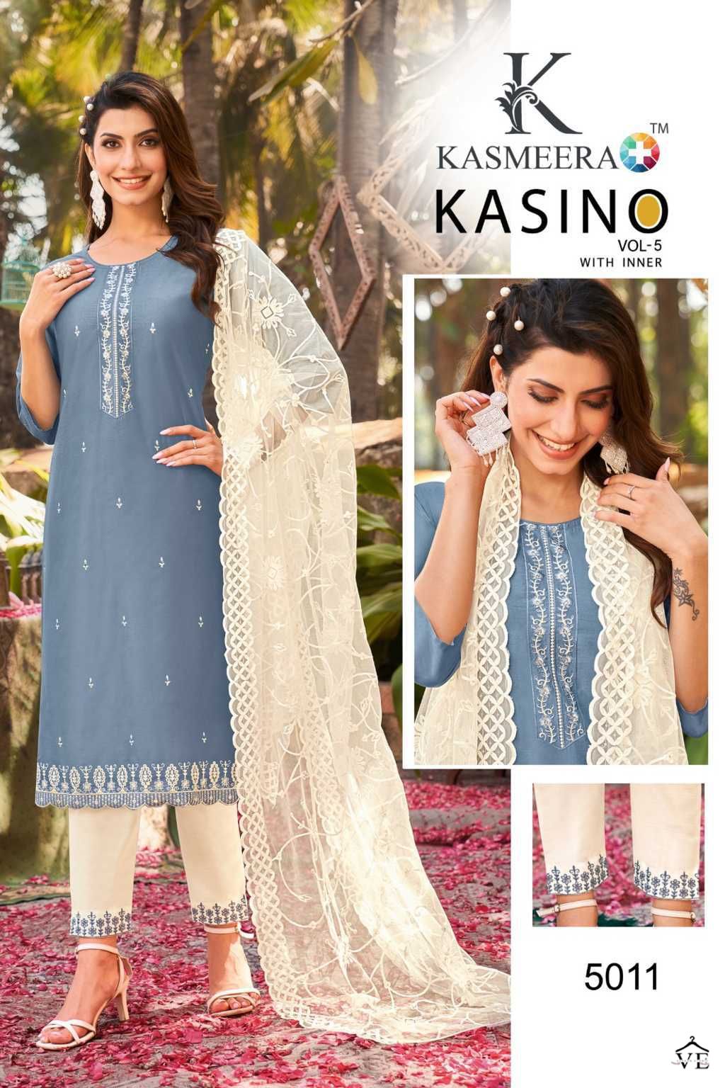 Hariyaali Kasino Vol 5 Viscose Silk Wholesale Readymade Salwar Suit Catalog — Wholesale Salwar Suits, MPA wholesale from Surat — view 8