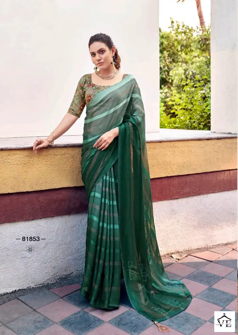 Right Women Kavya Chiffon Wholesale Saree Catalog — Wholesale Sarees, MPA wholesale from Surat - Gallery Image 2