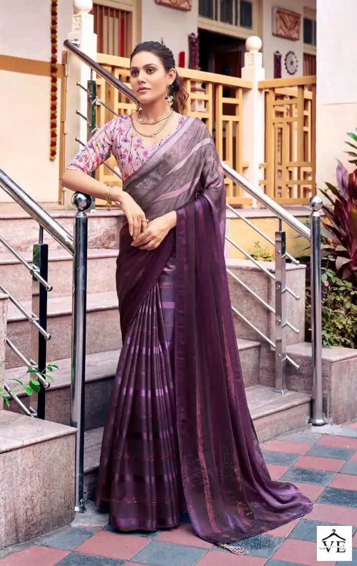 Right Women Kavya Chiffon Wholesale Saree Catalog — Wholesale Sarees, MPA wholesale from Surat - Gallery Image 4