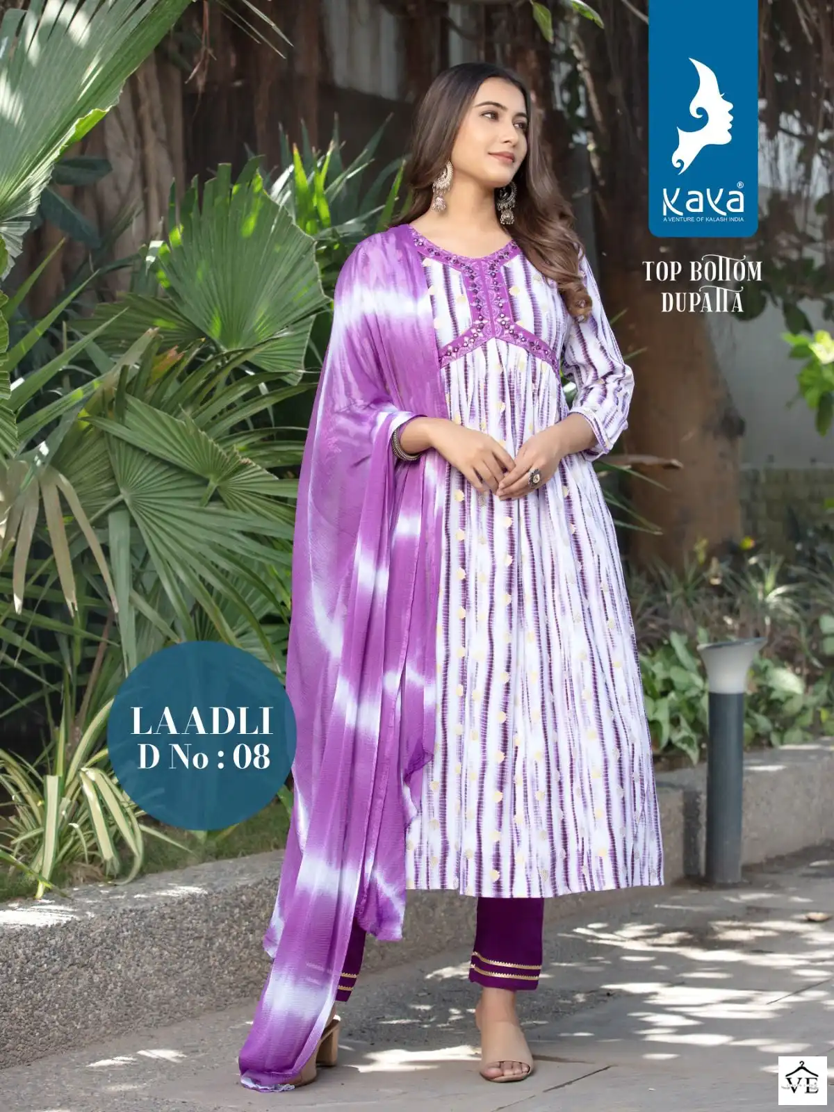 Kaya Laadli Rayon Wholesale Readymade Suits Catalog — Wholesale Salwar Suits, MPA wholesale from Surat - Gallery Image 2