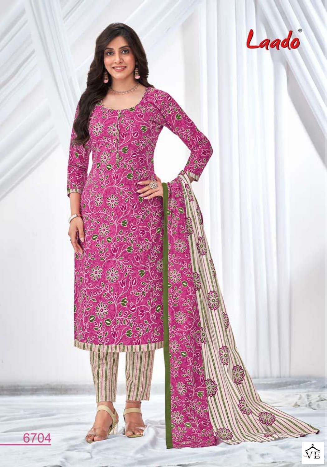 Vardan Ethnic Laado Vol 67 Cotton Wholesale Salwar Suit Catalog - Image 13