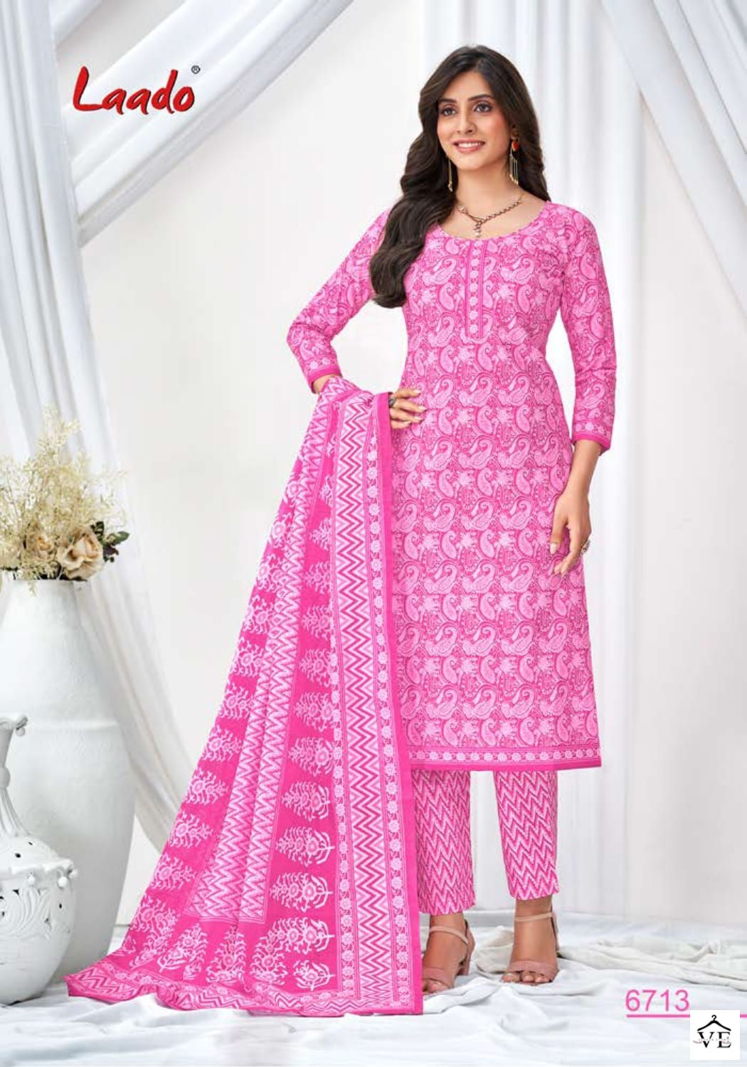 Vardan Ethnic Laado Vol 67 Cotton Wholesale Salwar Suit Catalog - Image 16