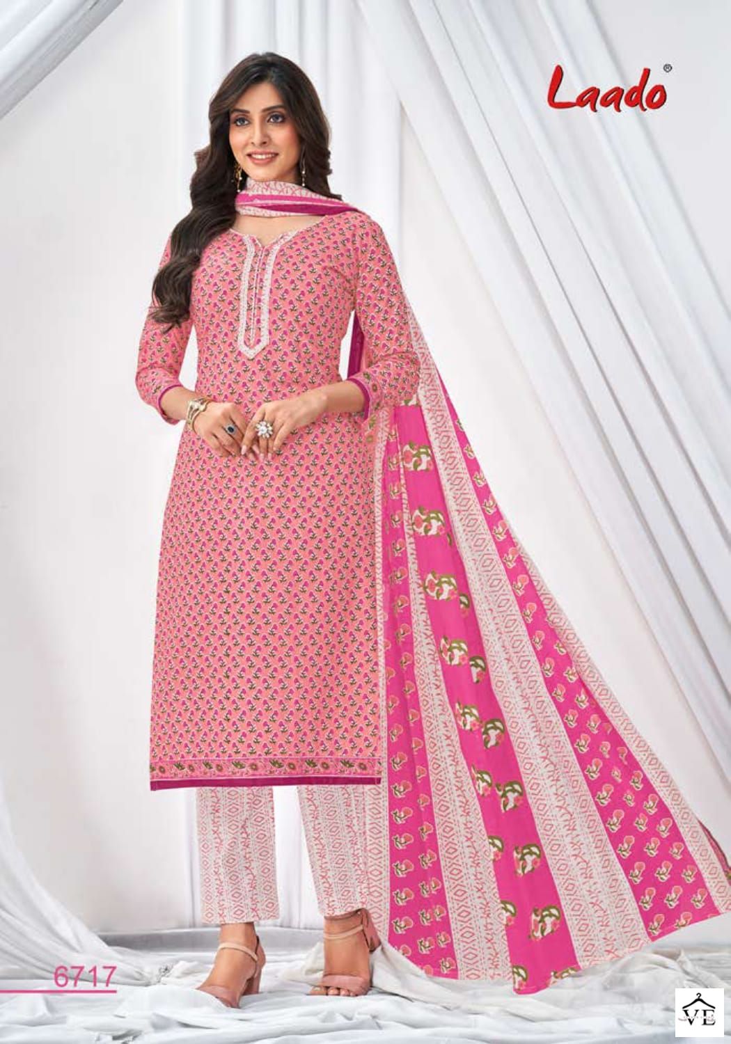 Vardan Ethnic Laado Vol 67 Cotton Wholesale Salwar Suit Catalog - Image 19