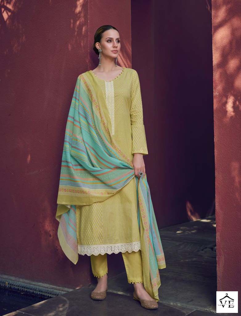 Mumtaz Arts Lamhay Lawn Cotton Wholesale Salwar Suit Catalog — Wholesale Salwar Suits, MPA wholesale from Surat - Gallery Image 2