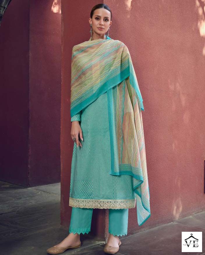Mumtaz Arts Lamhay Lawn Cotton Wholesale Salwar Suit Catalog — Wholesale Salwar Suits, MPA wholesale from Surat - Gallery Image 9