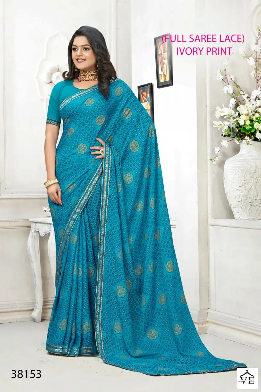 Madhupriya Laxmi Renial Wholesale Saree Catalog — Wholesale Sarees, MPA wholesale from Surat - Gallery Image 5