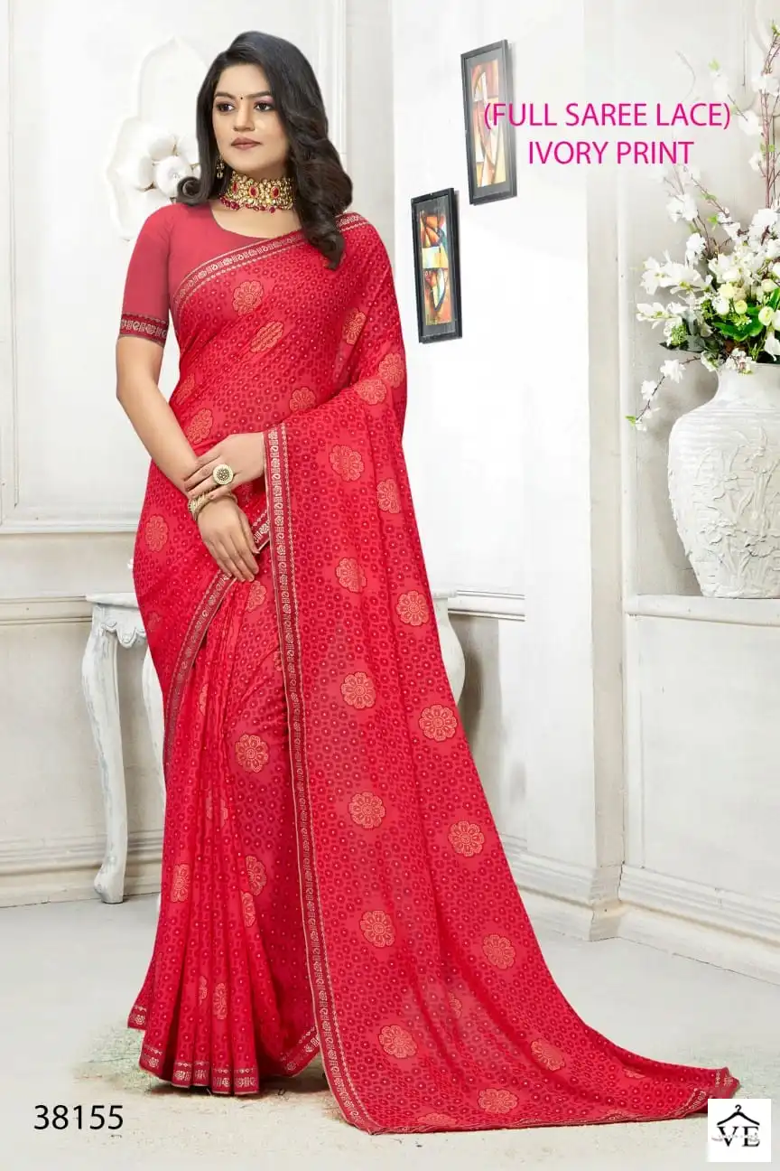 Madhupriya Laxmi Renial Wholesale Saree Catalog — Wholesale Sarees, MPA wholesale from Surat - Gallery Image 7