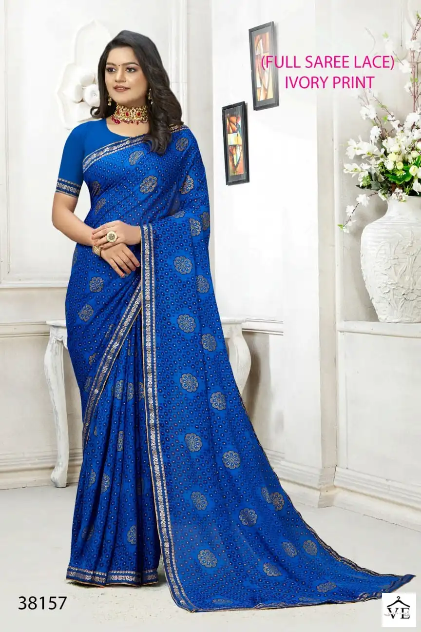 Madhupriya Laxmi Renial Wholesale Saree Catalog — Wholesale Sarees, MPA wholesale from Surat - Gallery Image 3