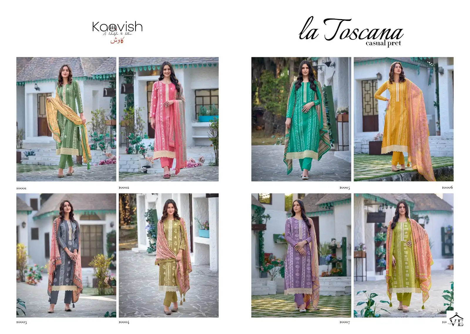 Kilory Trendz La Joscana Pure Lawn Cotto Wholesale Salwar Suit Catalog — Wholesale Salwar Suits, MPA wholesale from Surat — view 11