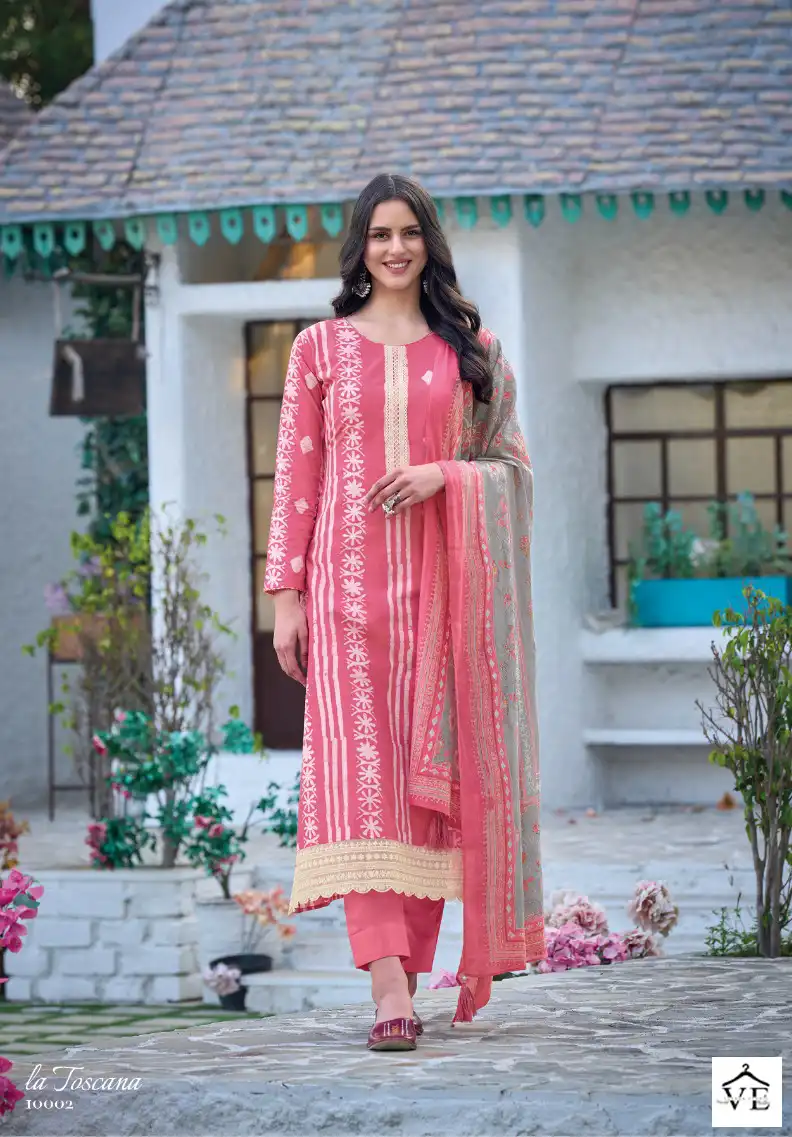 Kilory Trendz La Joscana Pure Lawn Cotto Wholesale Salwar Suit Catalog — Wholesale Salwar Suits, MPA wholesale from Surat - Gallery Image 3
