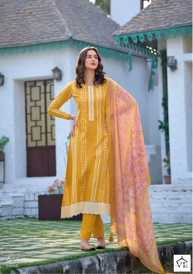 Kilory Trendz La Joscana Pure Lawn Cotto Wholesale Salwar Suit Catalog — Wholesale Salwar Suits, MPA wholesale from Surat - Gallery Image 9