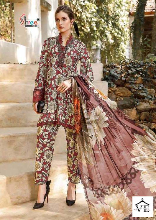 Shree Fabs M Print Spring Summer 23 Vol 2 Cotton Wholesale Pakistani Salwar Suit Catalog — Wholesale Salwar Suits, MPA wholesale from Surat - Gallery Image 3