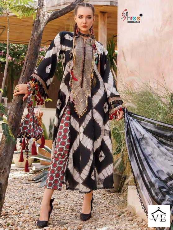 Shree Fabs M Print Spring Summer 23 Vol 2 Cotton Wholesale Pakistani Salwar Suit Catalog — Wholesale Salwar Suits, MPA wholesale from Surat — view 1