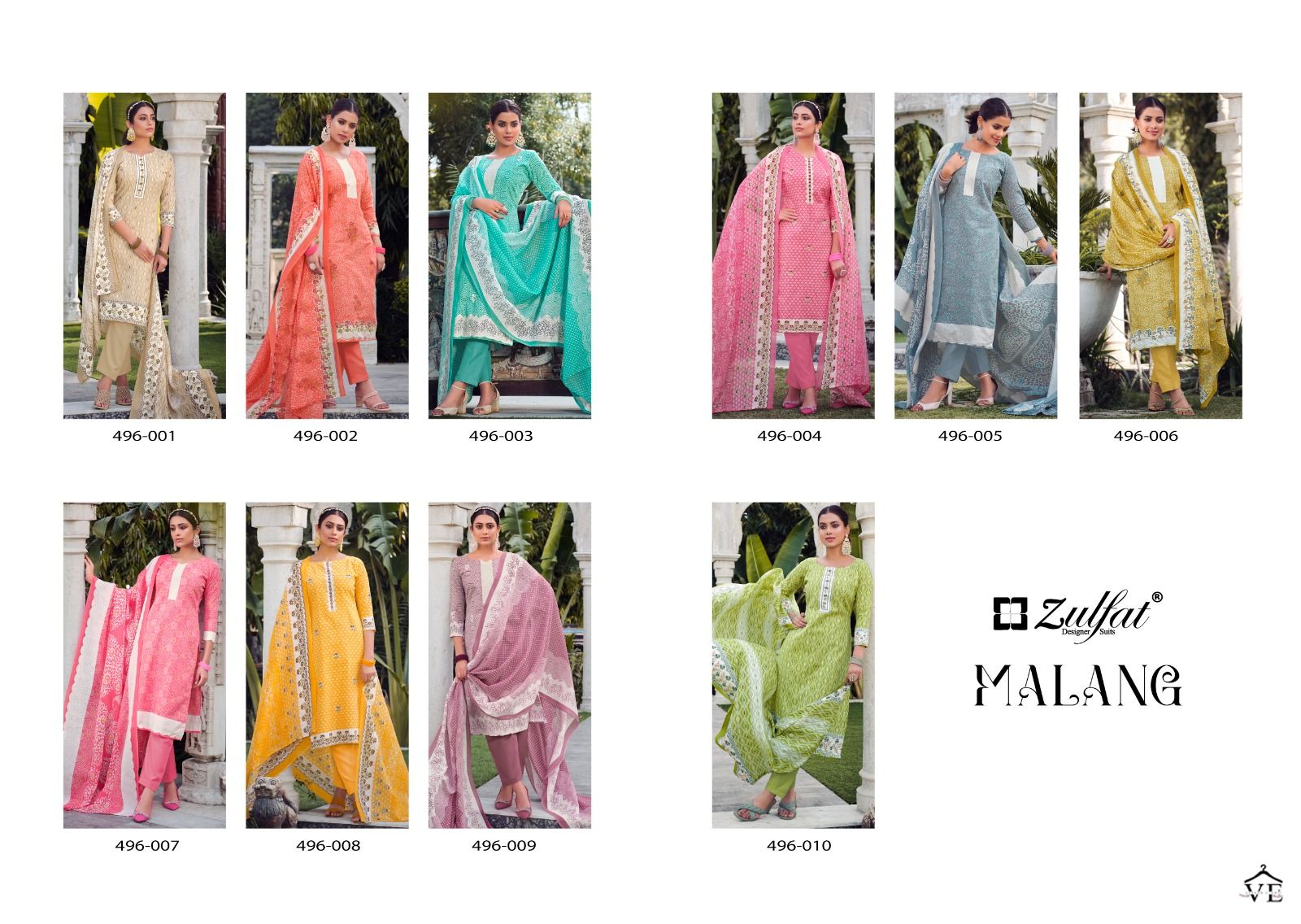 Zulfat Designer Malang Pure Cotton Wholesale Designer Print Salwar Suit Catalog — Wholesale Salwar Suits, MPA wholesale from Surat — view 11