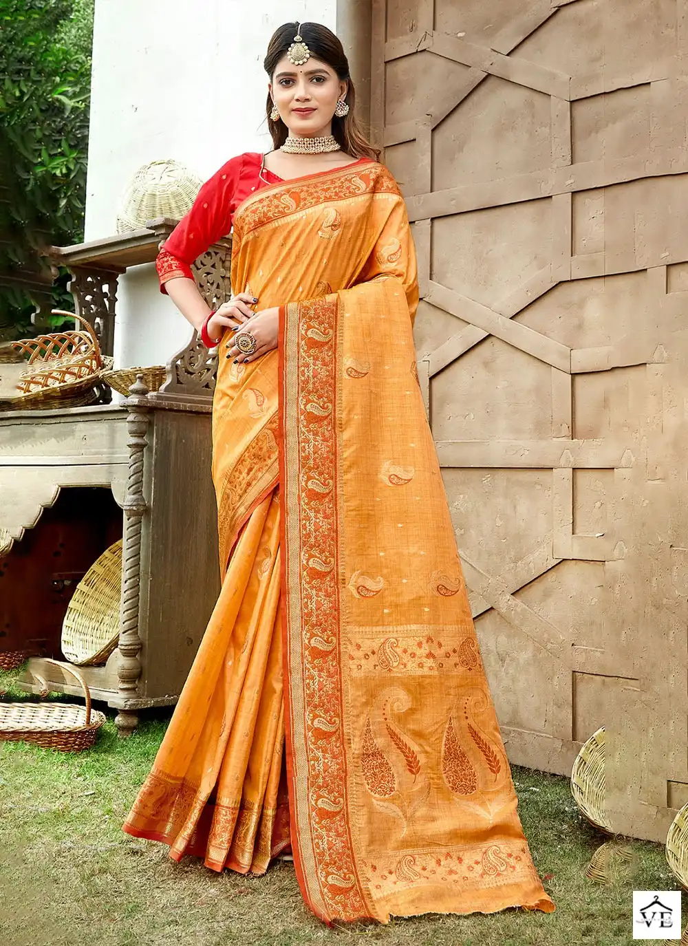 Sangam Malvika Silk Wholesale Saree Catalog — Wholesale Sarees, MPA wholesale from Surat — view 1