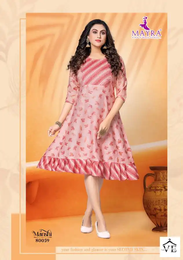 Mayra Manshi Rayon Wholesale Kurti Catalog — Wholesale Kurtis, MPA wholesale from Surat - Gallery Image 3