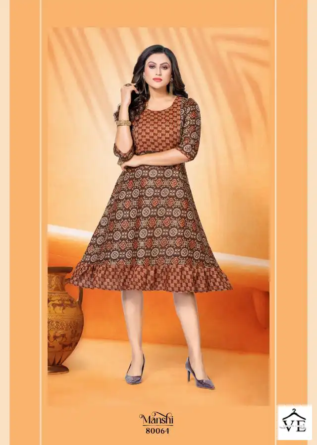 Mayra Manshi Rayon Wholesale Kurti Catalog — Wholesale Kurtis, MPA wholesale from Surat - Gallery Image 8