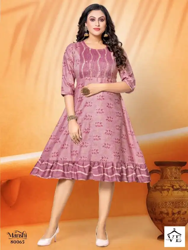 Mayra Manshi Rayon Wholesale Kurti Catalog — Wholesale Kurtis, MPA wholesale from Surat — view 1