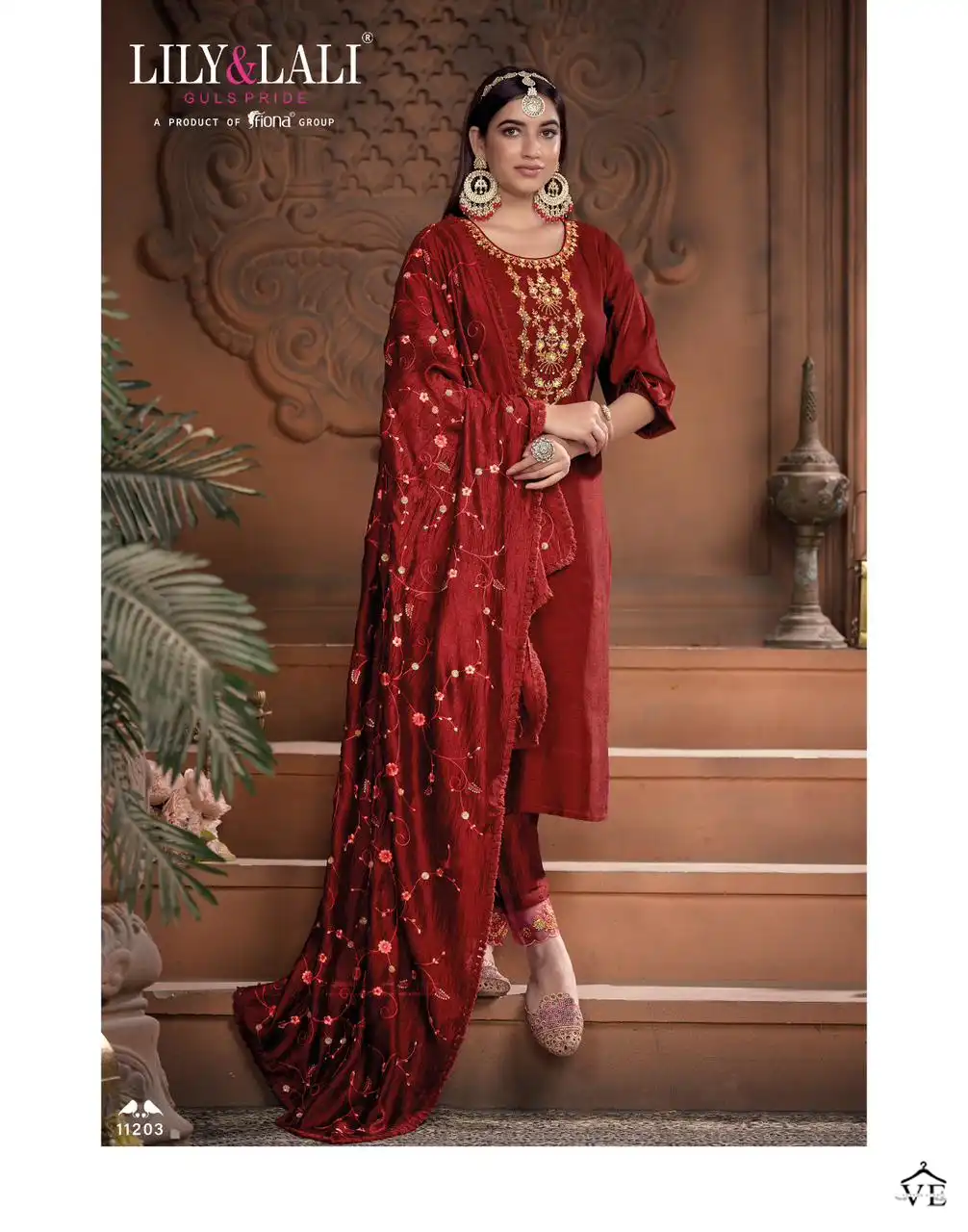 Lily &amp; Lali Maria-9 Super Silk Wholesale Readymade Fancy Suits Catalog — Wholesale Salwar Suits, MPA wholesale from Surat — view 2