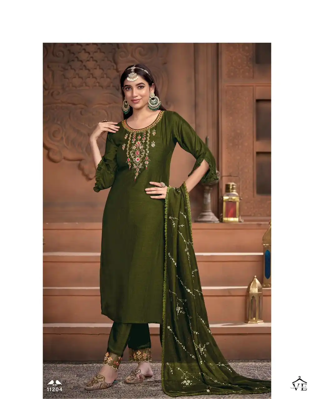 Lily &amp; Lali Maria-9 Super Silk Wholesale Readymade Fancy Suits Catalog — Wholesale Salwar Suits, MPA wholesale from Surat — view 4