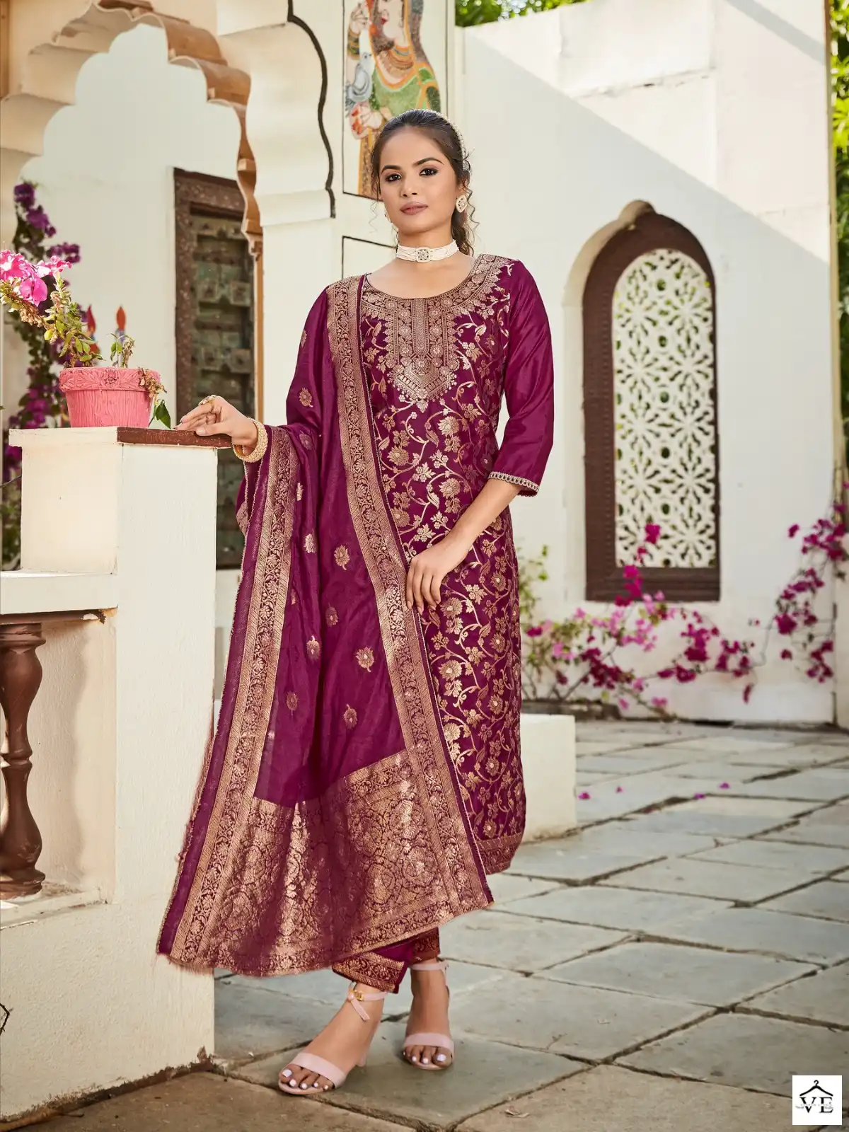 Vitara Mastani-2 Pure Dola Viscose Wholesale Readymade Salwar Suit Catalog — Wholesale Salwar Suits, MPA wholesale from Surat - Gallery Image 2