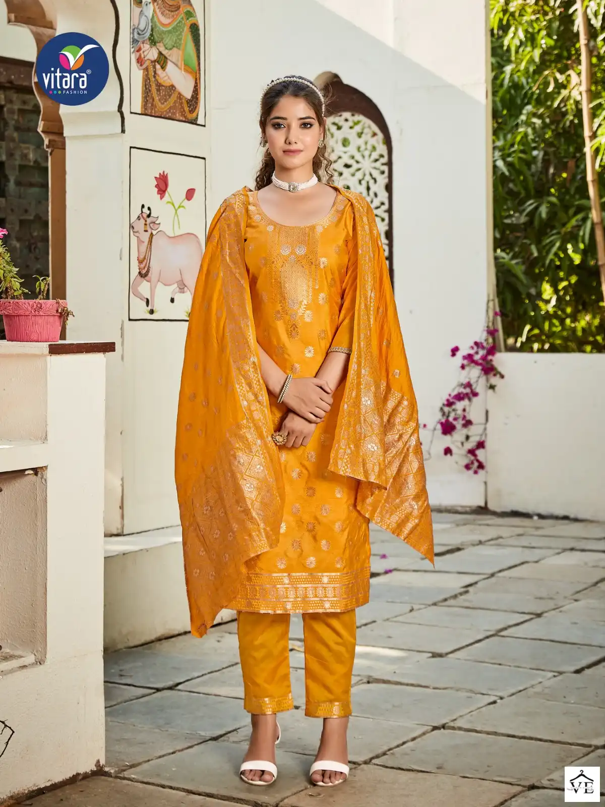 Vitara Mastani-2 Pure Dola Viscose Wholesale Readymade Salwar Suit Catalog — Wholesale Salwar Suits, MPA wholesale from Surat - Gallery Image 3