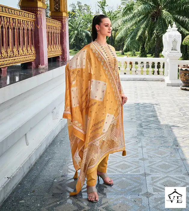 Sadhana Mehraam Pure Lawn Cotton Wholesale Salwar Suit Catalog — Wholesale Salwar Suits, MPA wholesale from Surat - Gallery Image 10