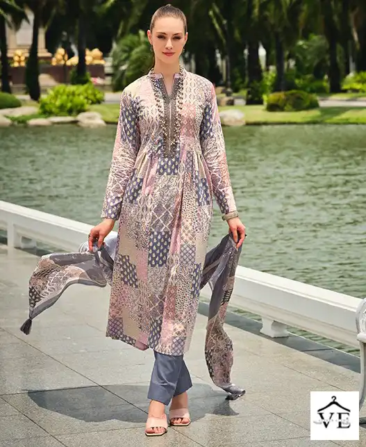 Sadhana Mehraam Pure Lawn Cotton Wholesale Salwar Suit Catalog — Wholesale Salwar Suits, MPA wholesale from Surat - Gallery Image 11
