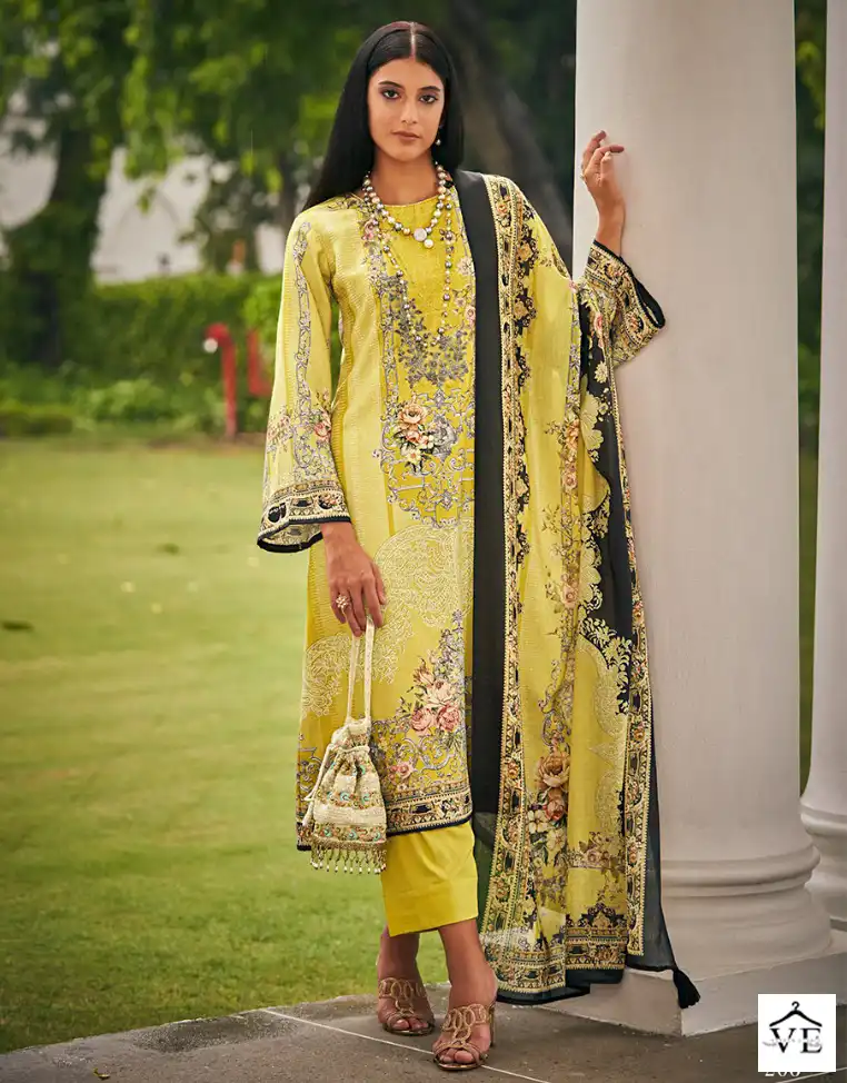 Sadhana Mehtab Vol-2 Pure Jam Cotton Wholesale Pakistani Suit Catalog — Wholesale Salwar Suits, MPA wholesale from Surat — view 1