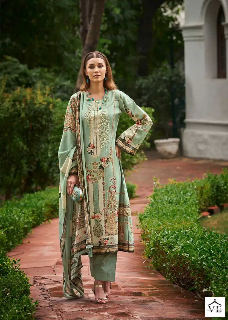 Sadhana Mehtab Vol-2 Pure Jam Cotton Wholesale Pakistani Suit Catalog — Wholesale Salwar Suits, MPA wholesale from Surat - Gallery Image 9